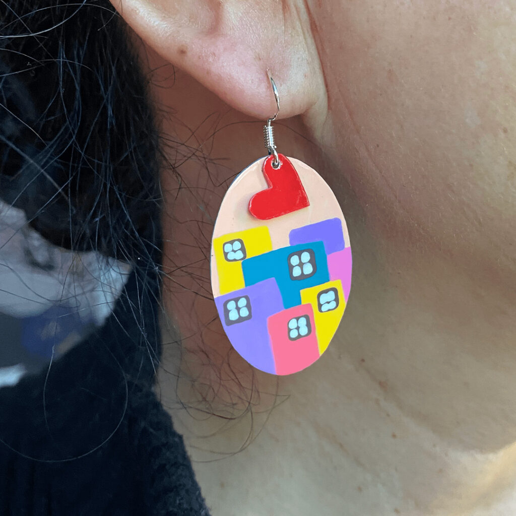 Painted Earrings