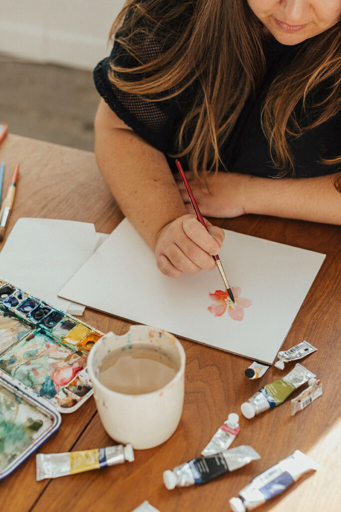 Watercolor Floral Painting