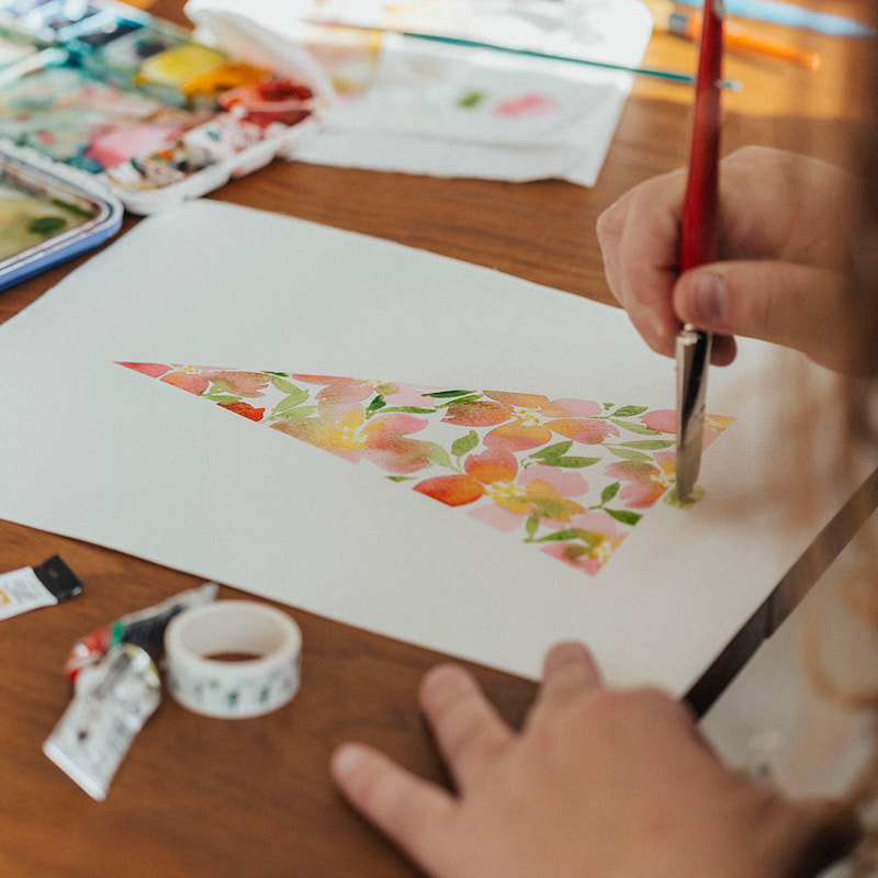 Watercolor Floral Painting