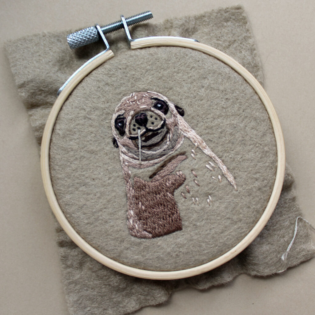 Seal Embroidery Patch