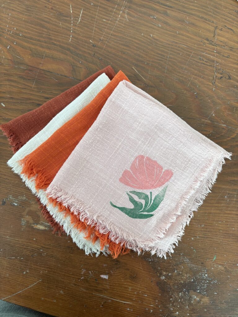 Block Print Napkins