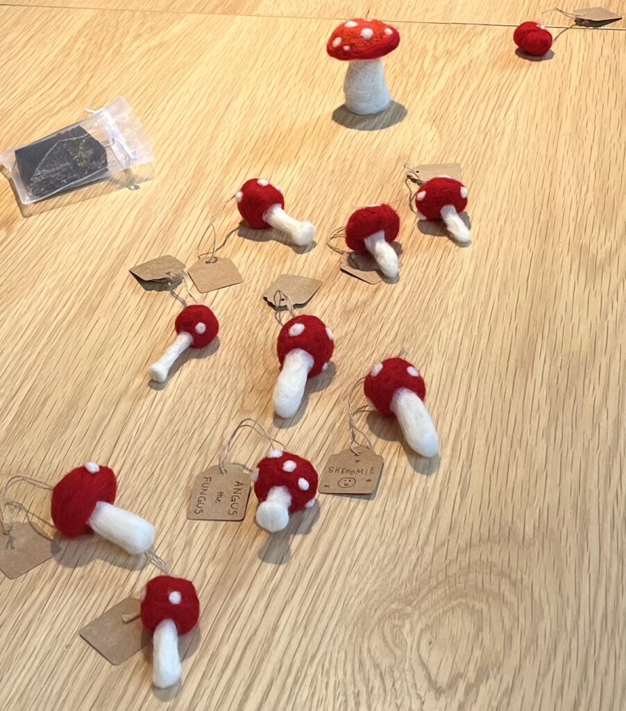 Fungi Needle Felting