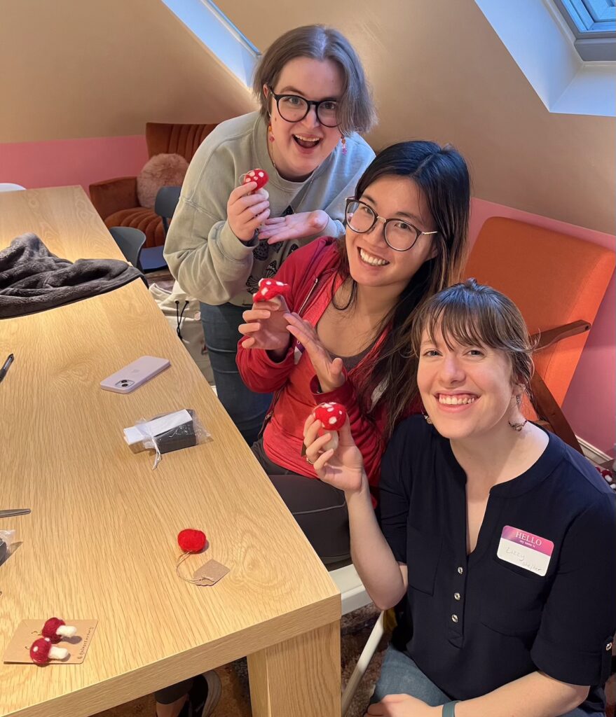 Fungi Needle Felting