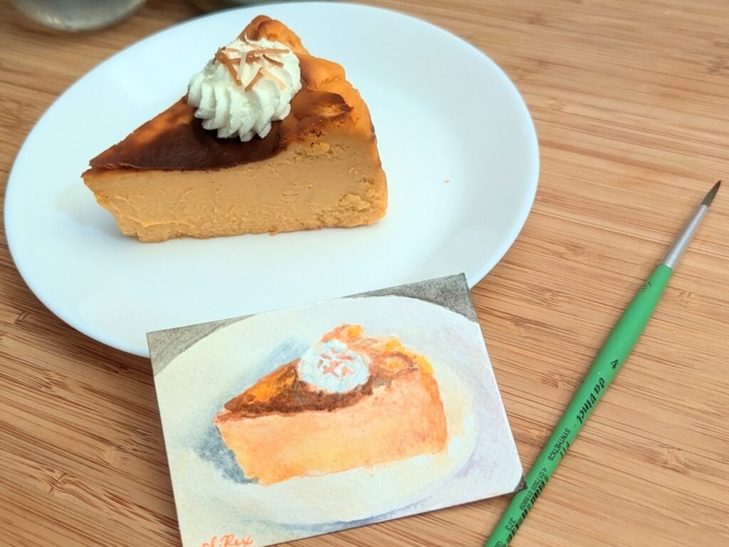 Watercolor Desserts by Irene Rex