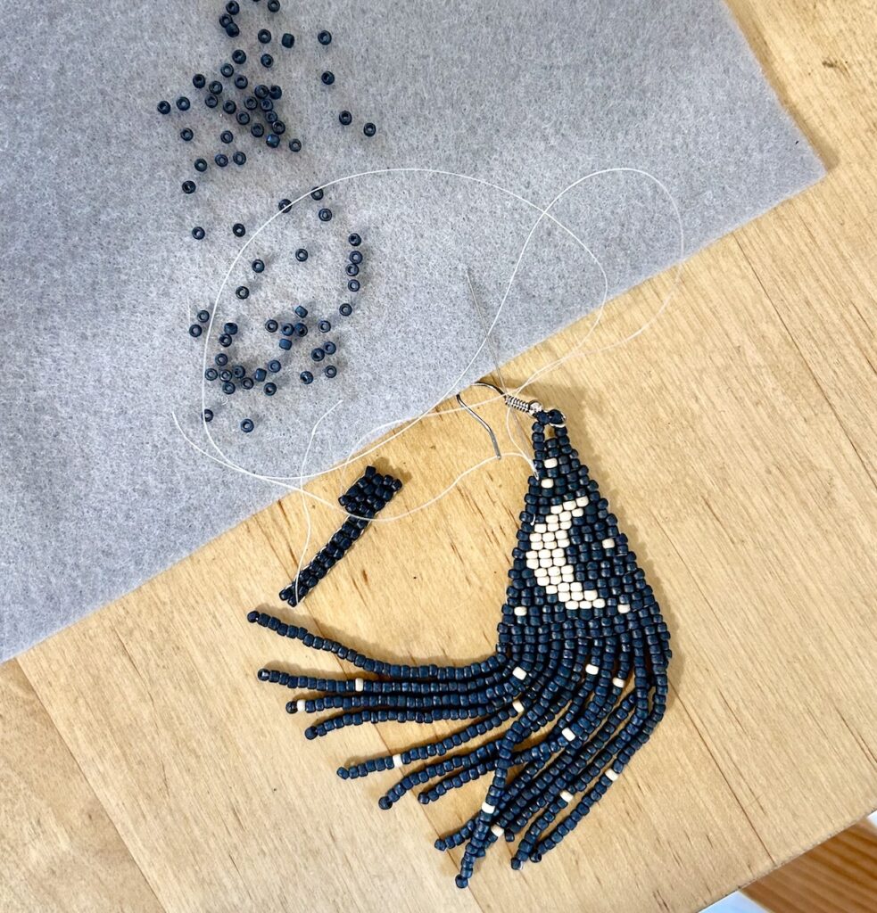 Brick Stitch Earrings