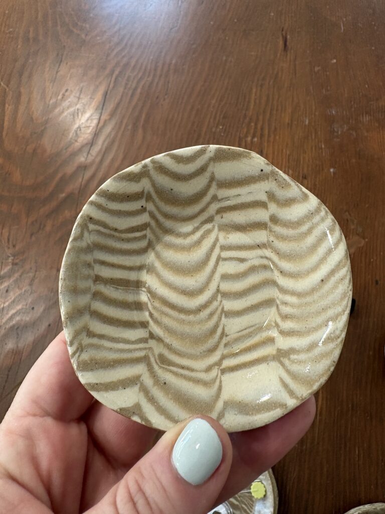 Nerikomi Trinket Dish