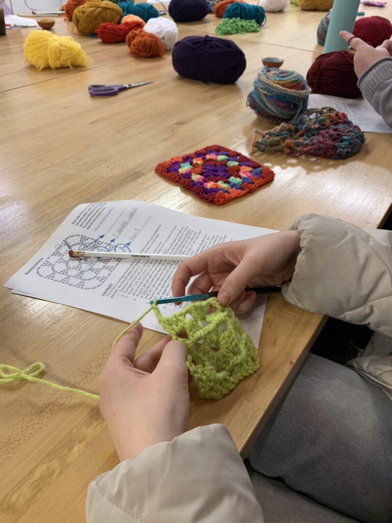 Crochet Granny Square Top